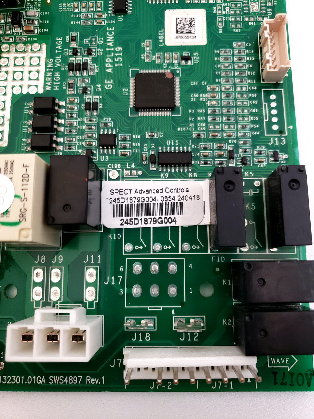 GE Refrigerator Control Board 245D1879G004