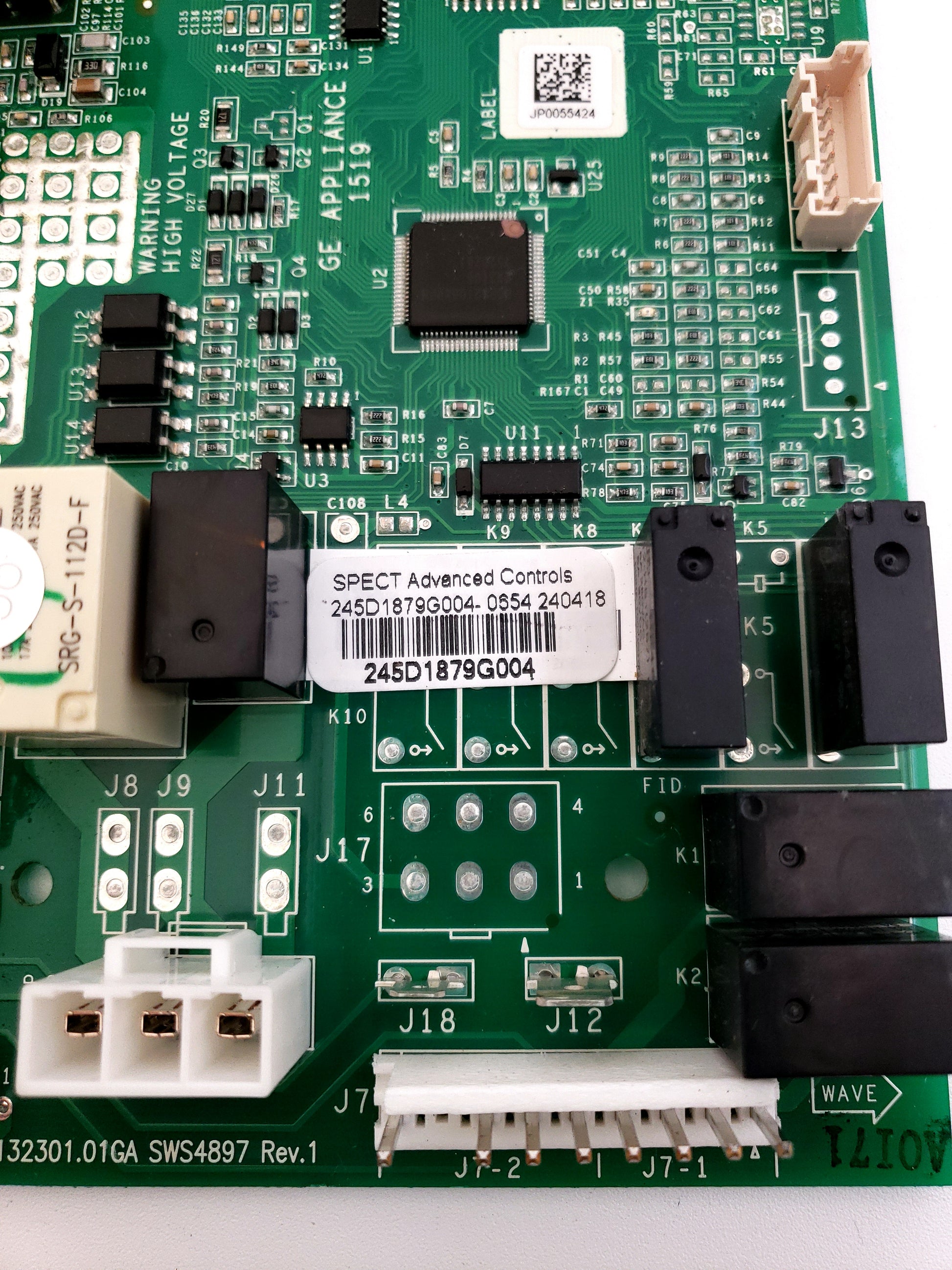 GE Refrigerator Control Board 245D1879G004