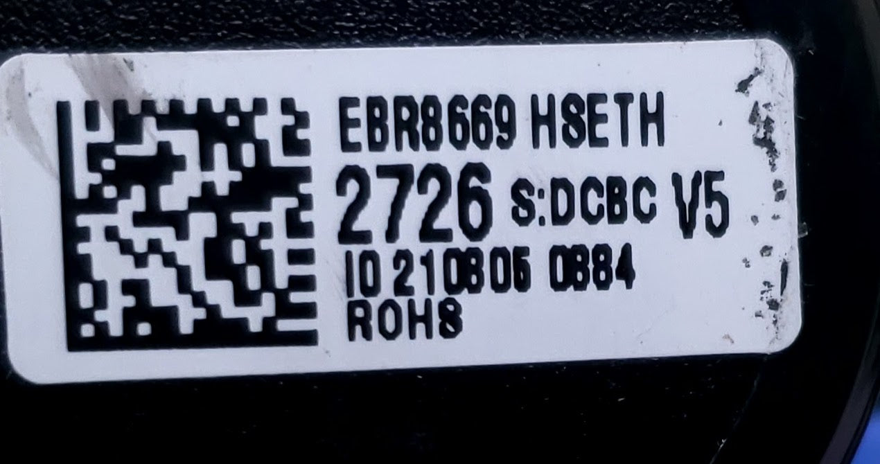 LG Washer Control  EBR86692726
