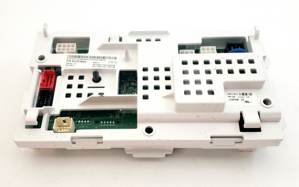 Whirlpool Washer Control W11578563