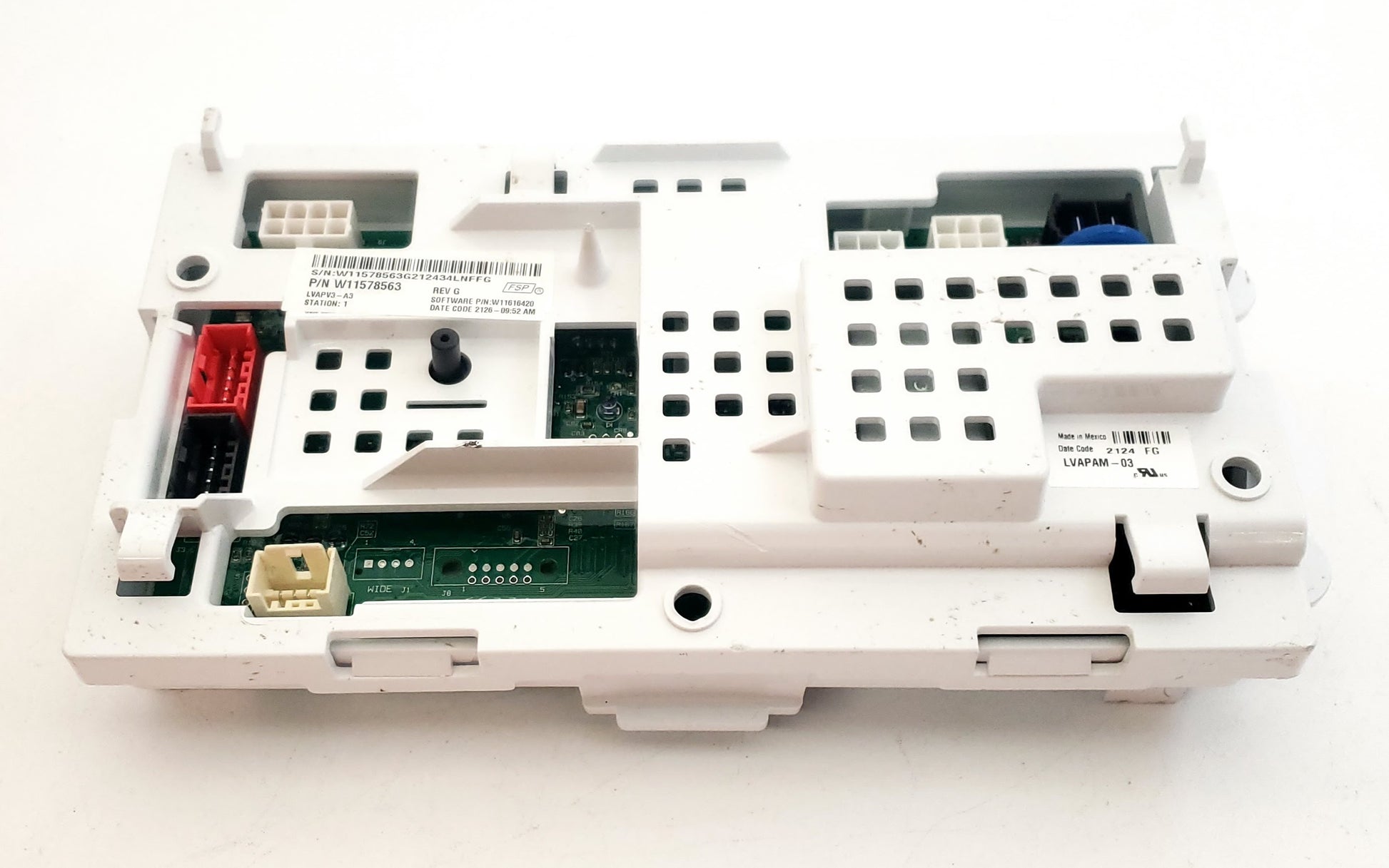 Whirlpool Washer Control W11578563