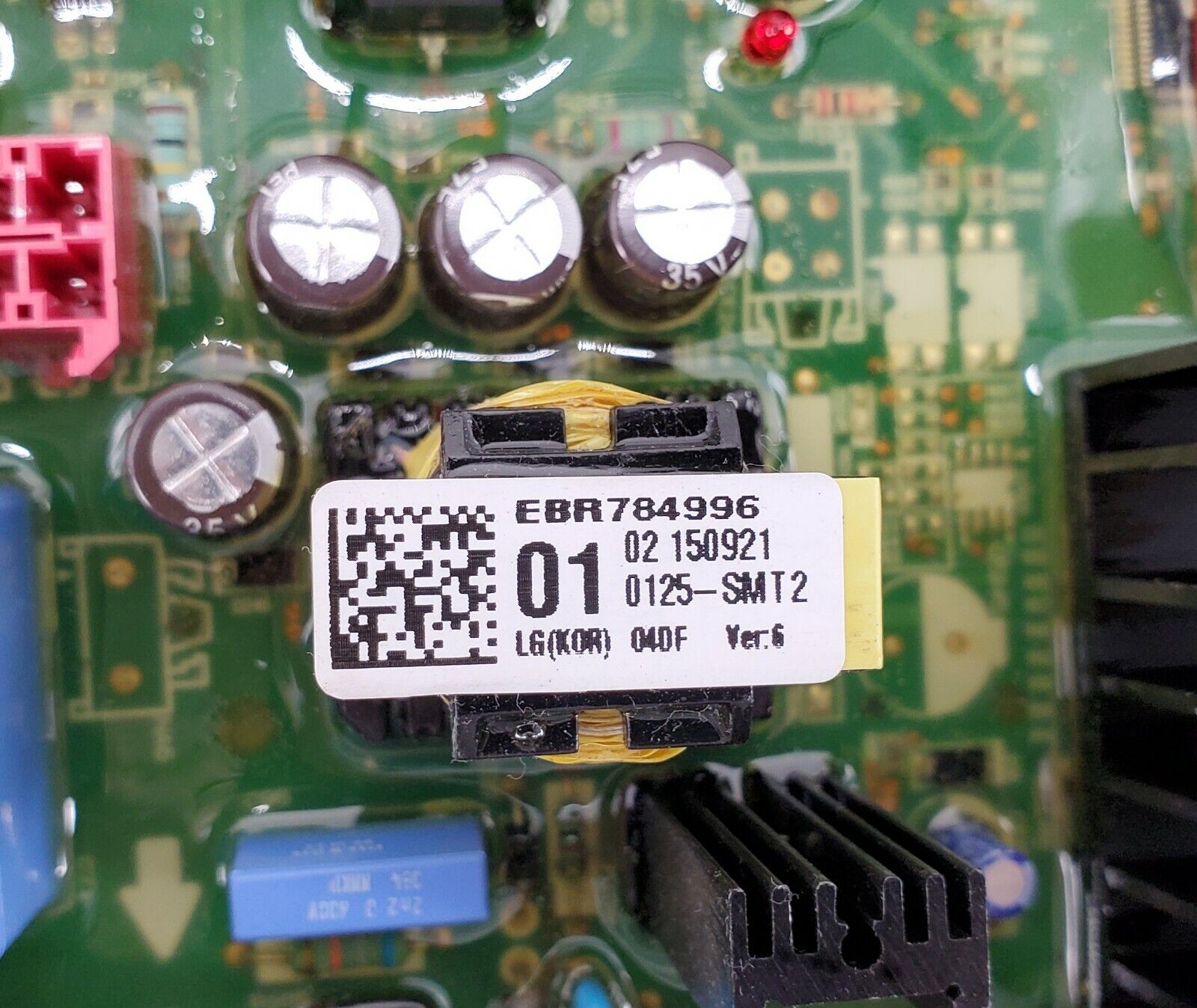 Genuine OEM LG Washer Control Board EBR78499601 Same Day Ship *Lifetime Warranty