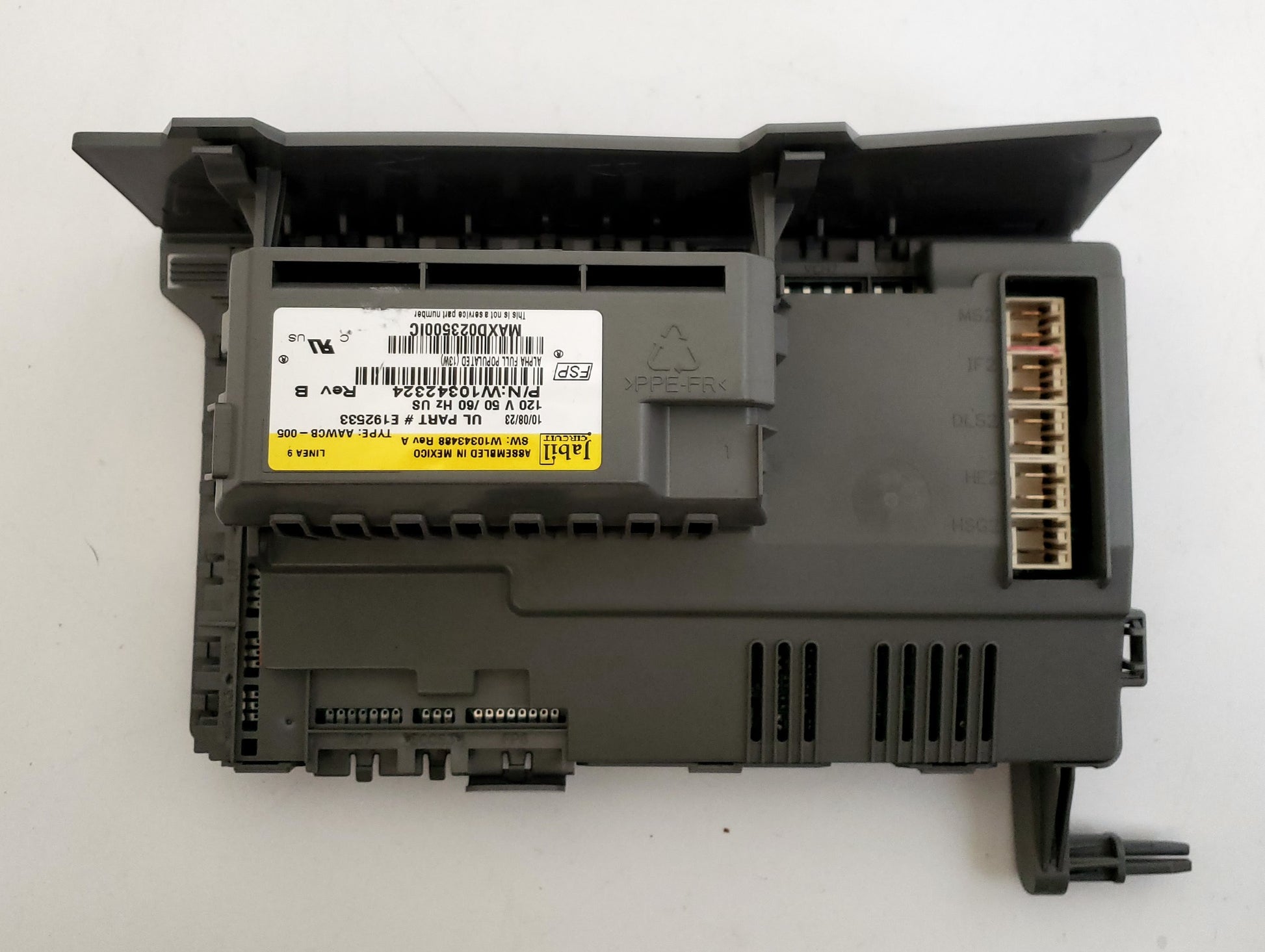 Whirlpool Washer Control Board W10342324