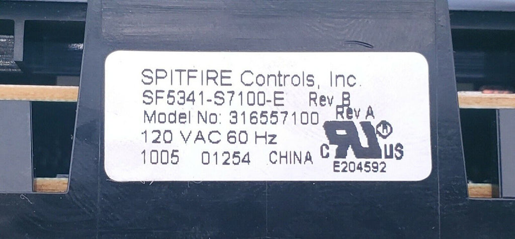 Genuine OEM Frigidaire Range Control 316557100 Same Day Ship Lifetime Warranty