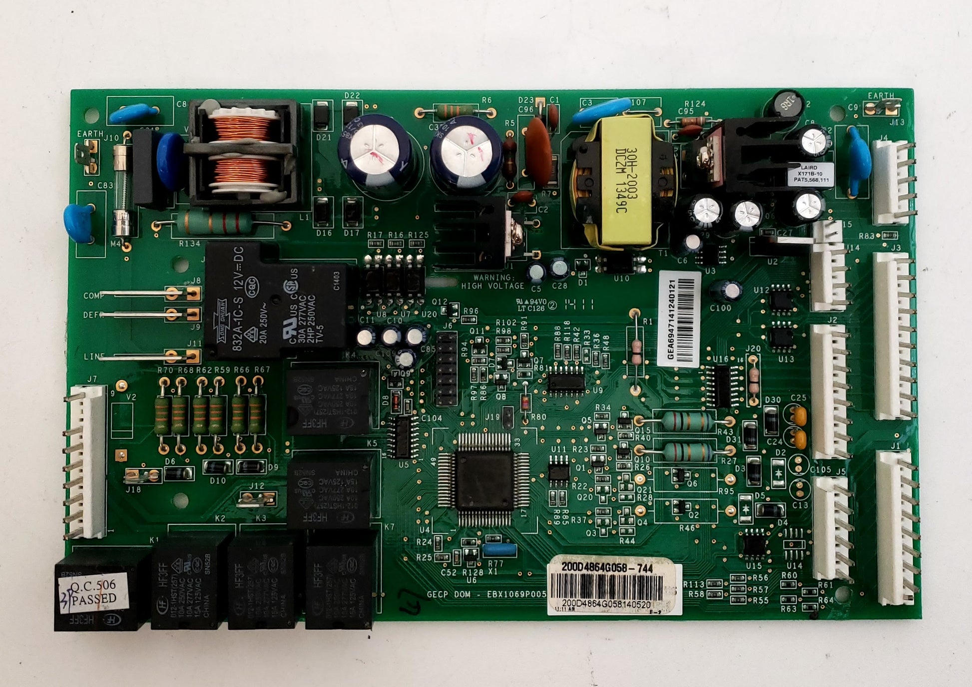GE Refrigerator Control 200D4864G058