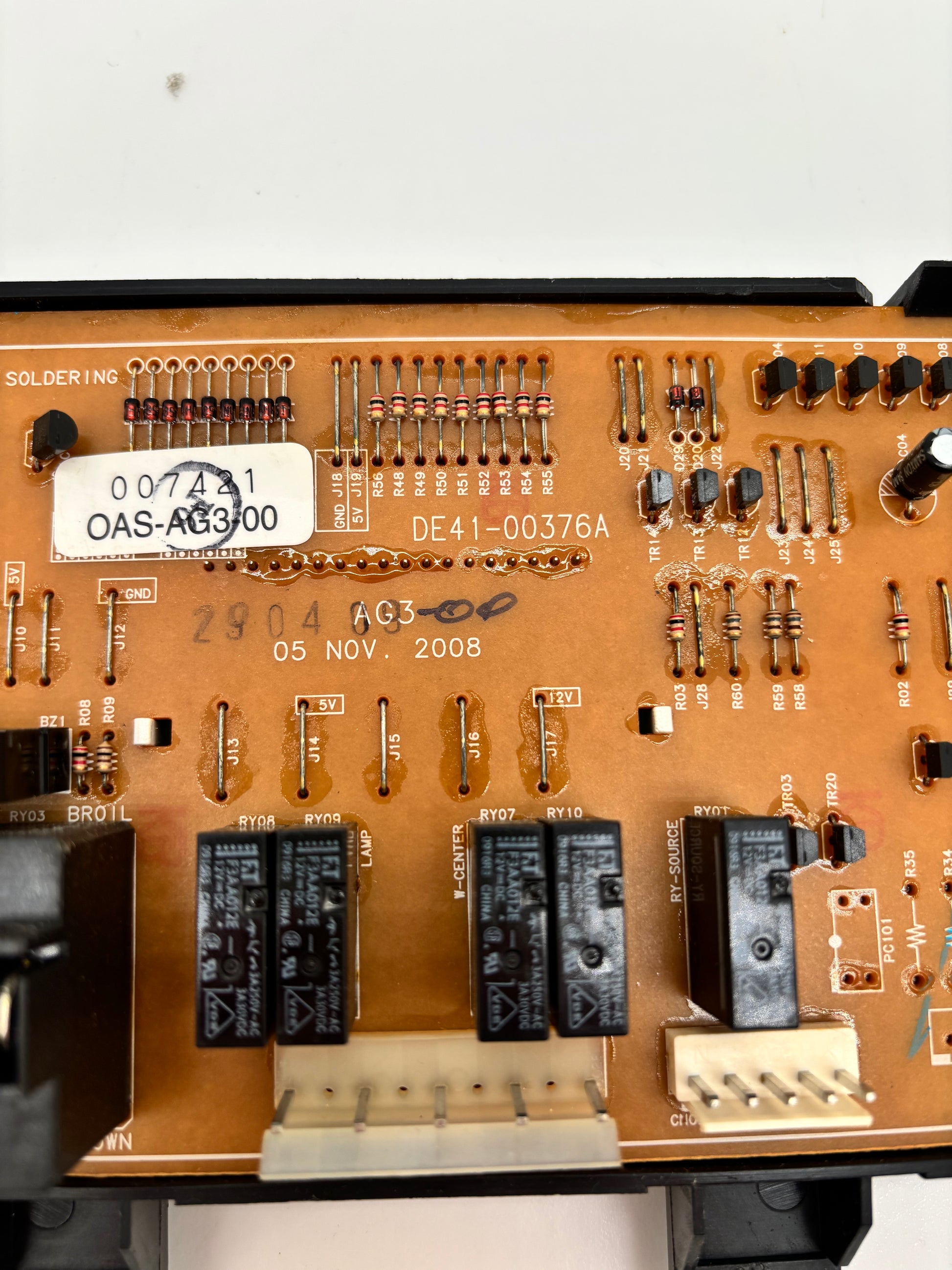 Samsung Oven DE41-00376A Control Board