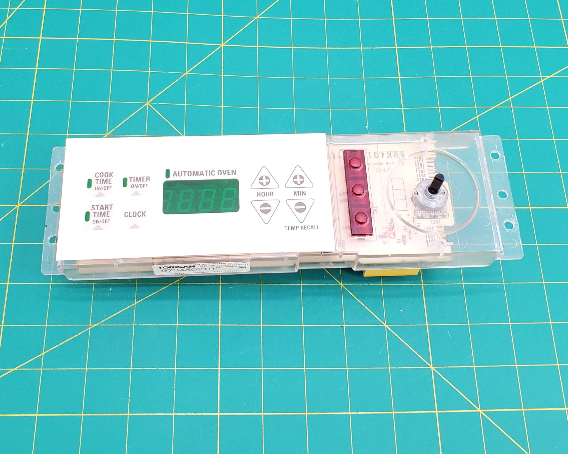GE Range Control Board  164D3147G008