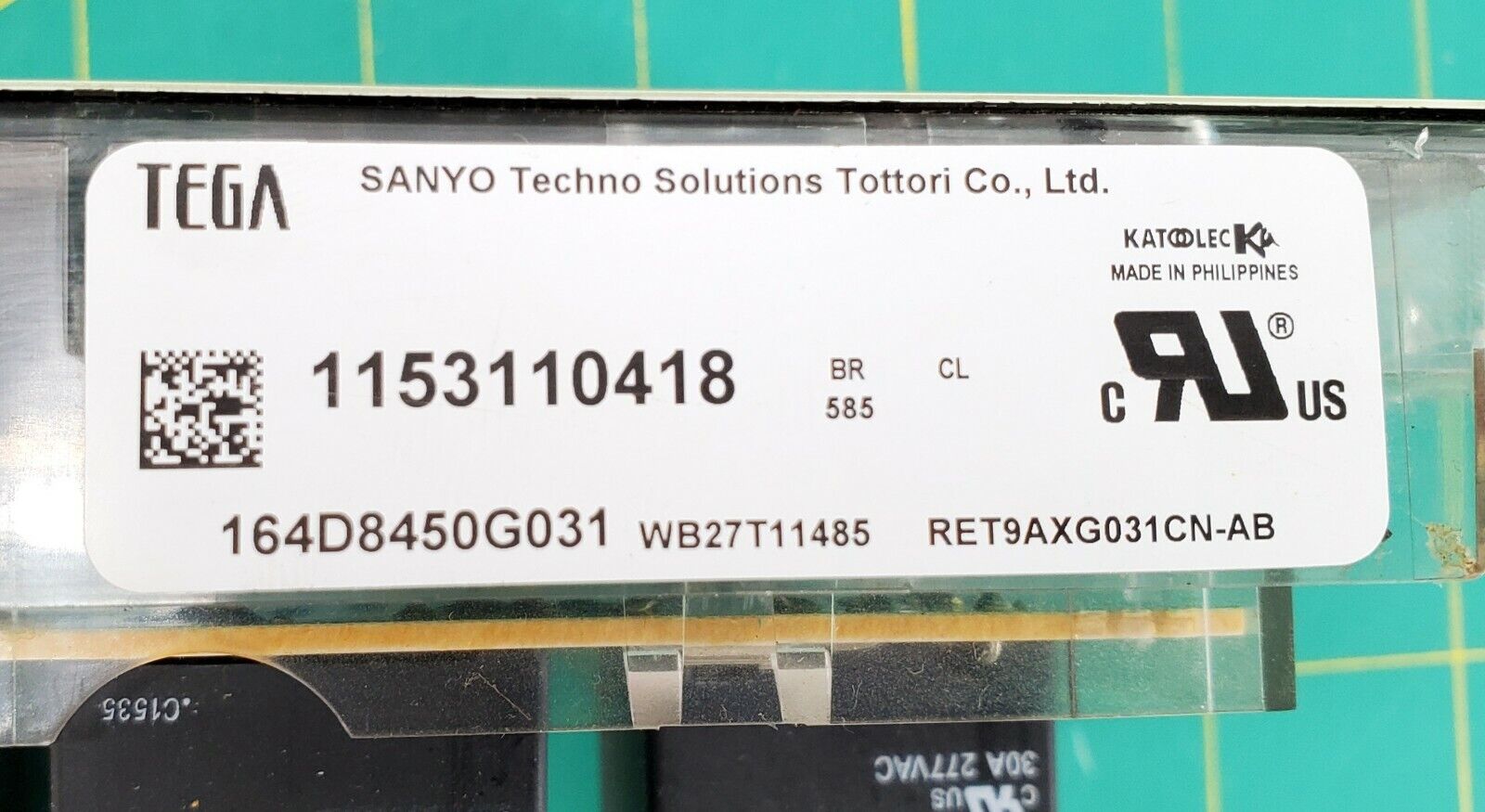GE Range Control WB27T11485