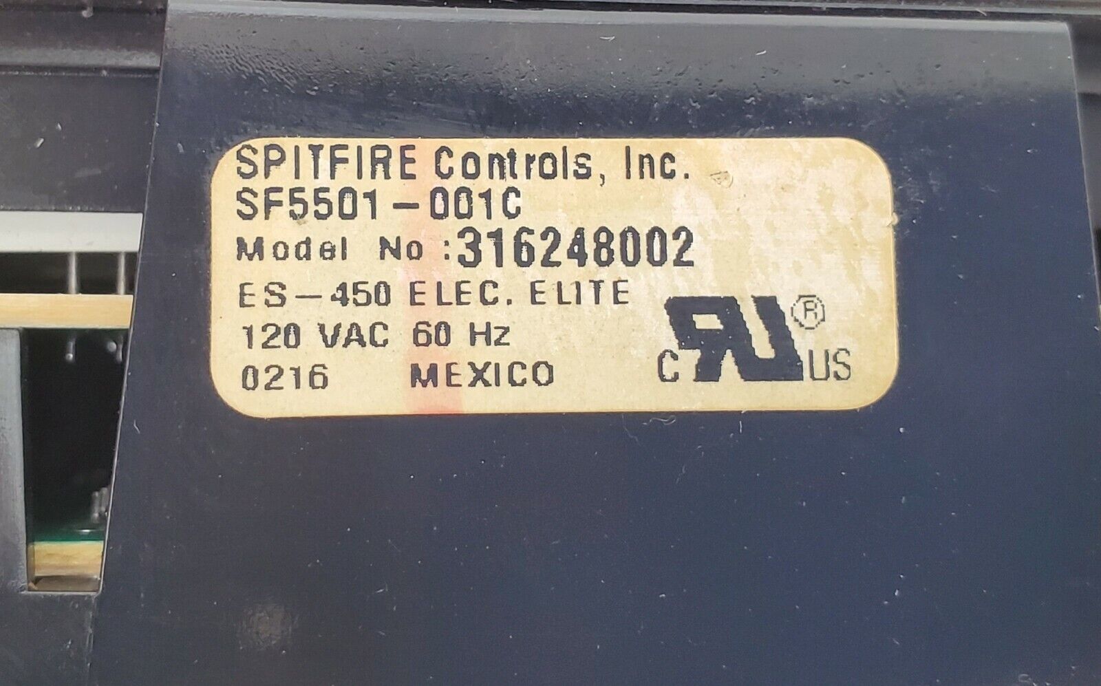Genuine OEM Kenmore Range Oven Control 316248002 Same Day Ship Lifetime Warranty