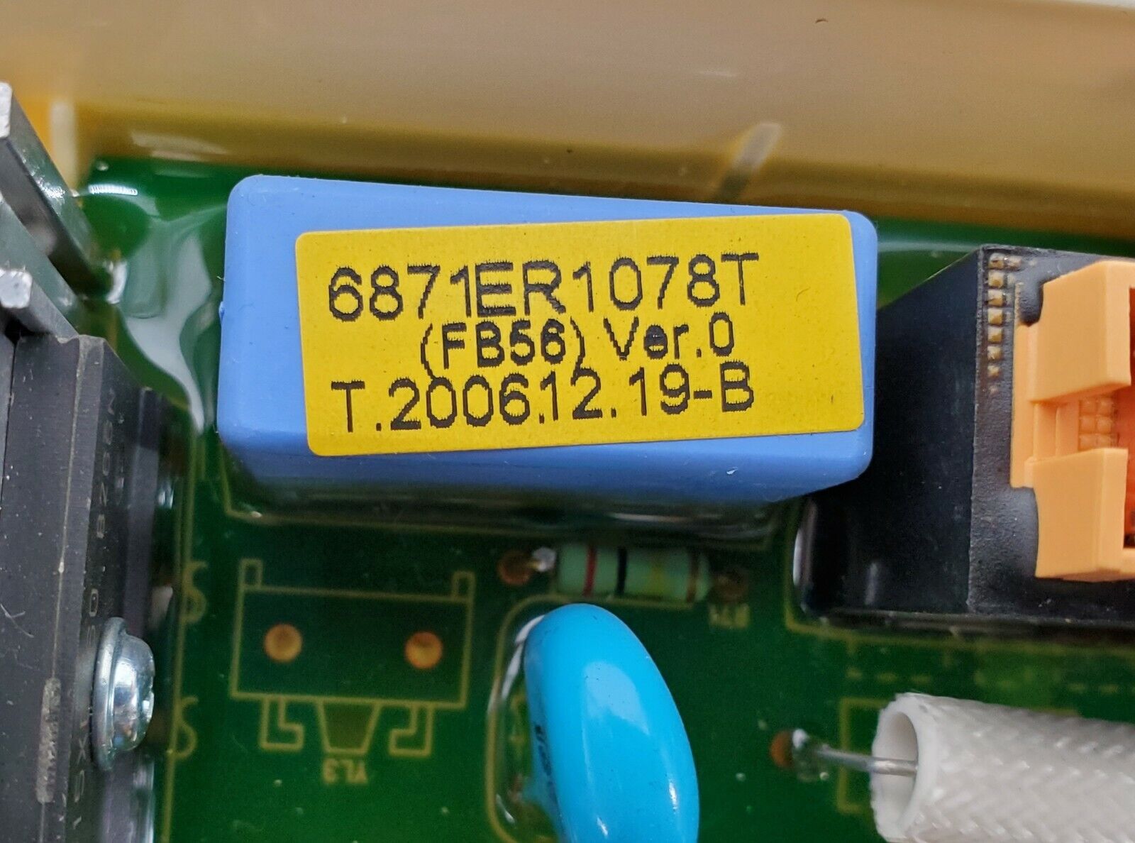 Genuine OEM LG Washer Control Board 6871ER1078T Same Day Ship Lifetime Warranty