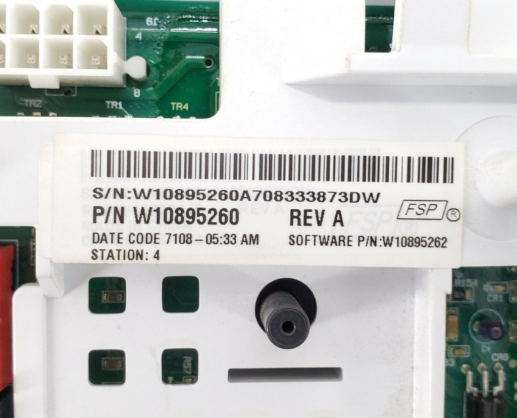 Kenmore Washer Control W10895260