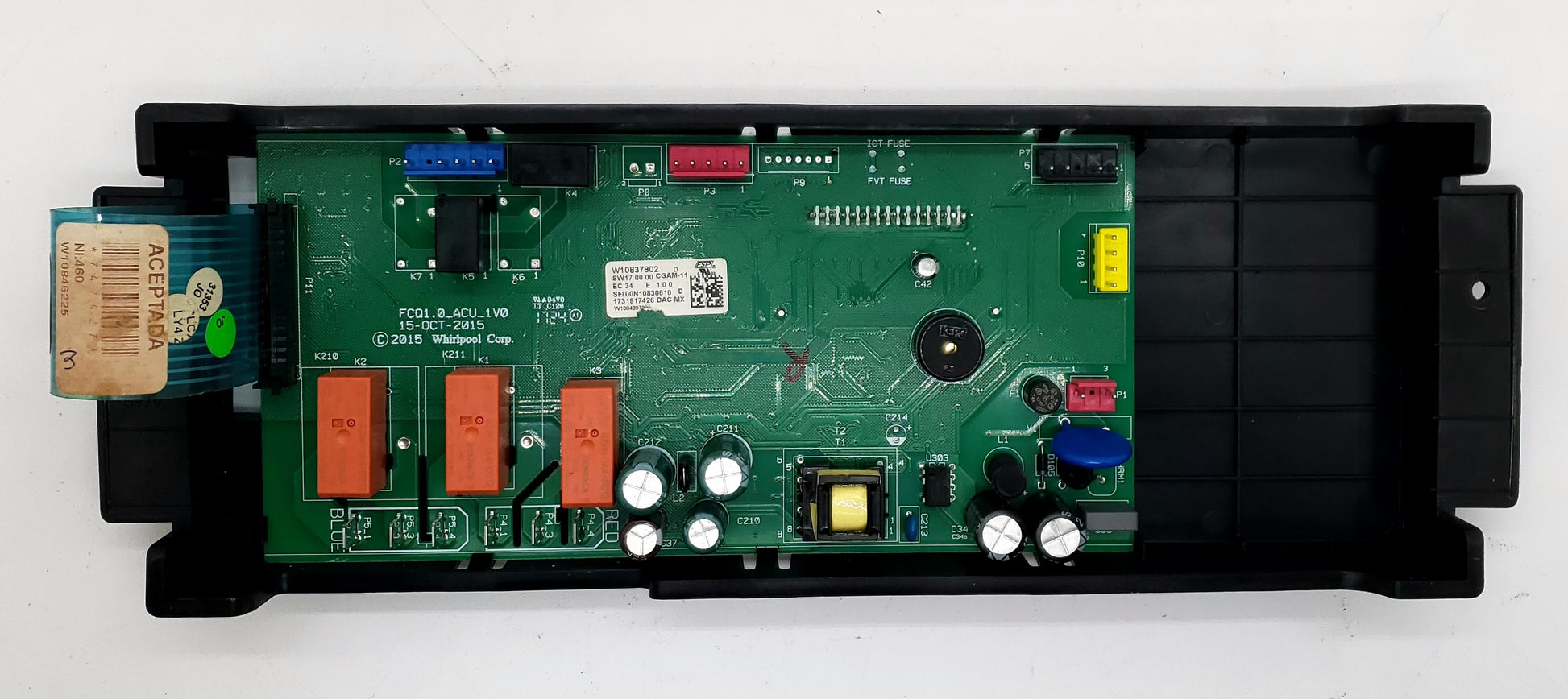 Whirlpool Range Control  W10837802