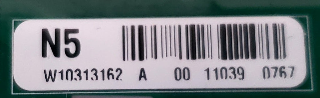 Whirlpool Washer Control W10313162