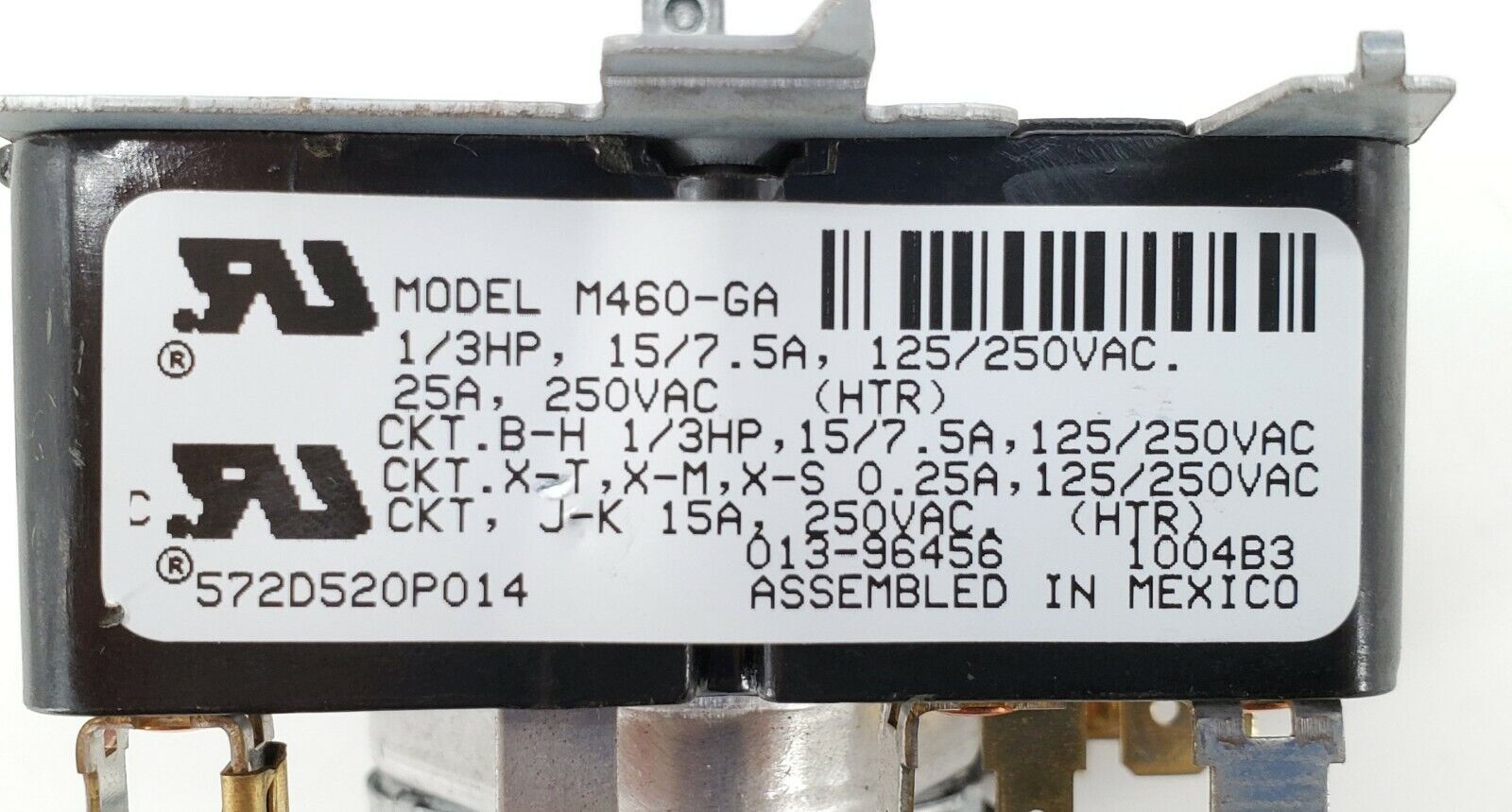 GE Dryer Timer 572D520P014