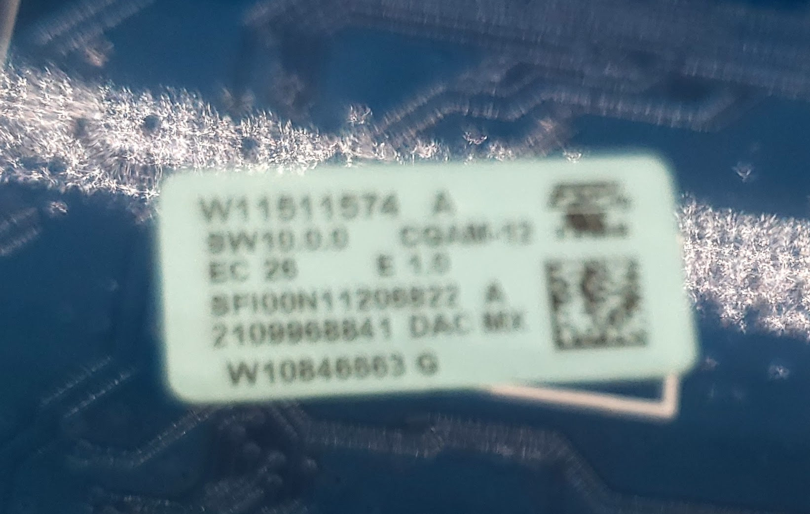 Whirlpool Range Control Board W11511574