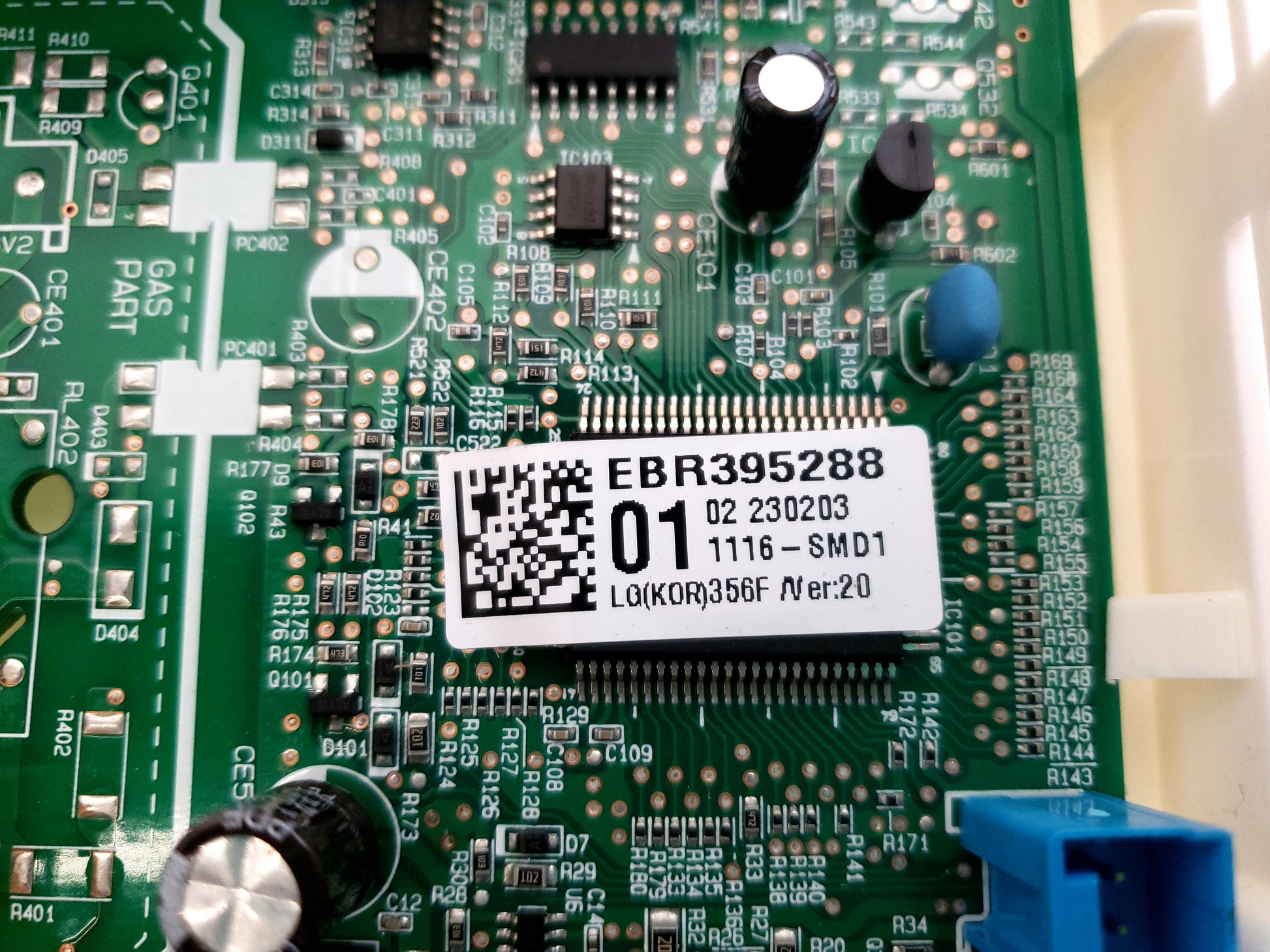 LG Dryer Control Board EBR39528801