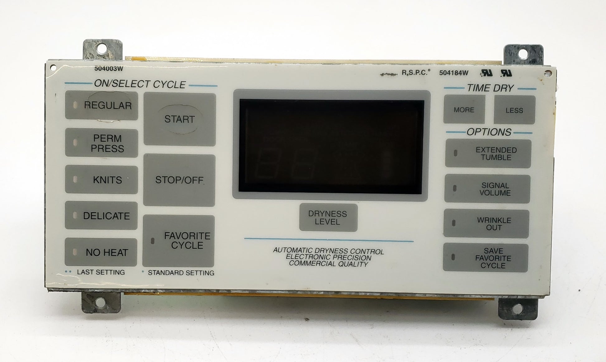 Whirlpool Dryer Control Board 503696