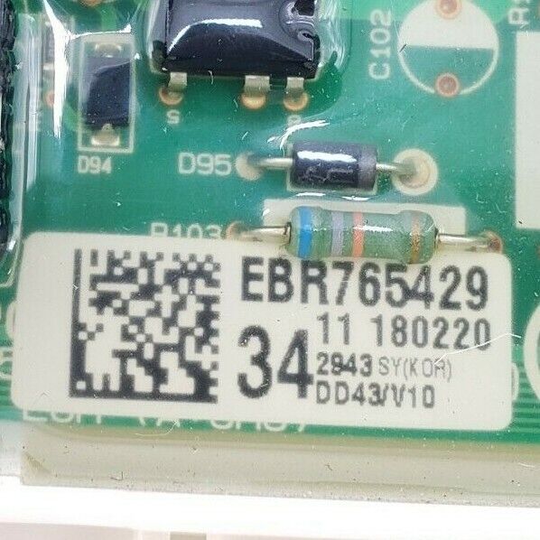 *NEW* Genuine OEM LG Dryer Main Control Board EBR76542934 **Same Day Shipping***