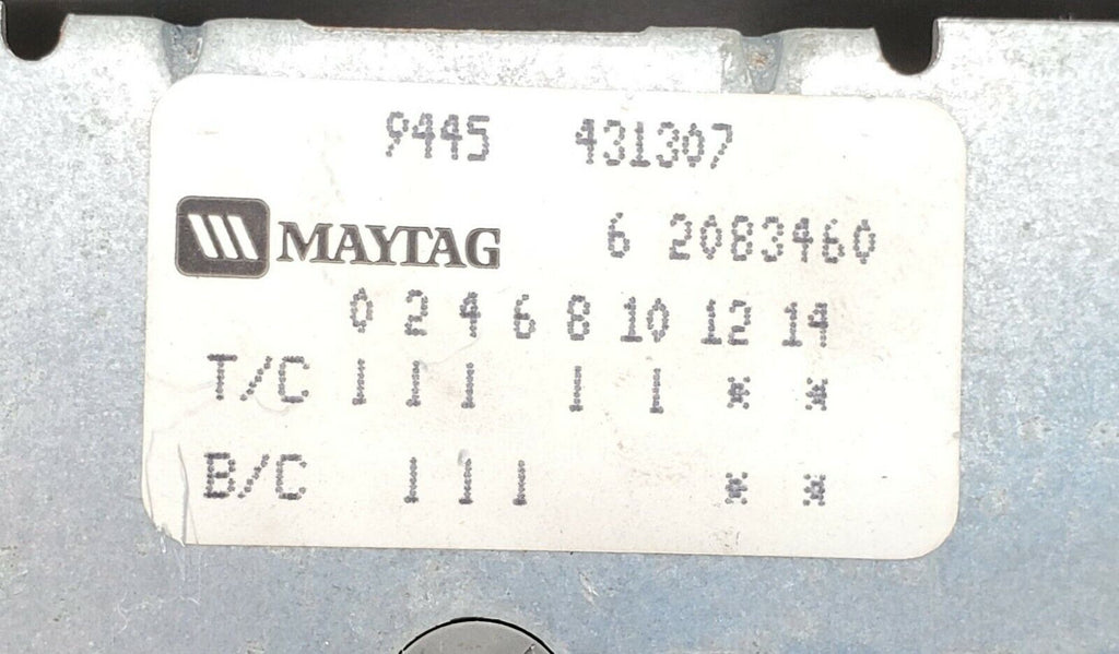 Maytag Washer Timer 62083460