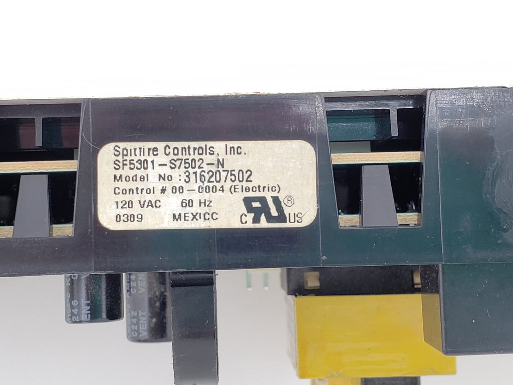 OEM  Frigidaire Range Control Board 316207502
