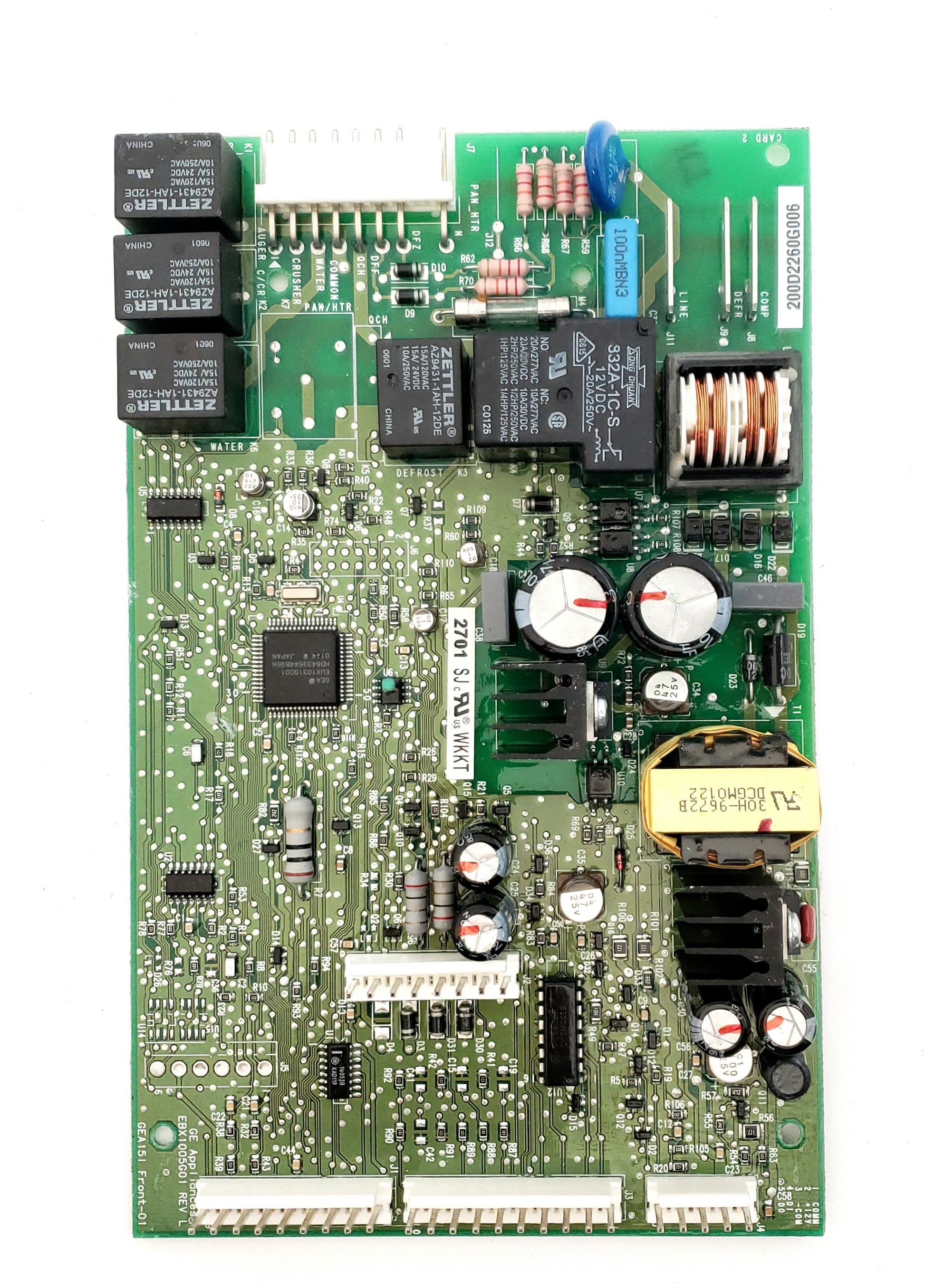 GE Refrigerator Control Board 200D2260G006
