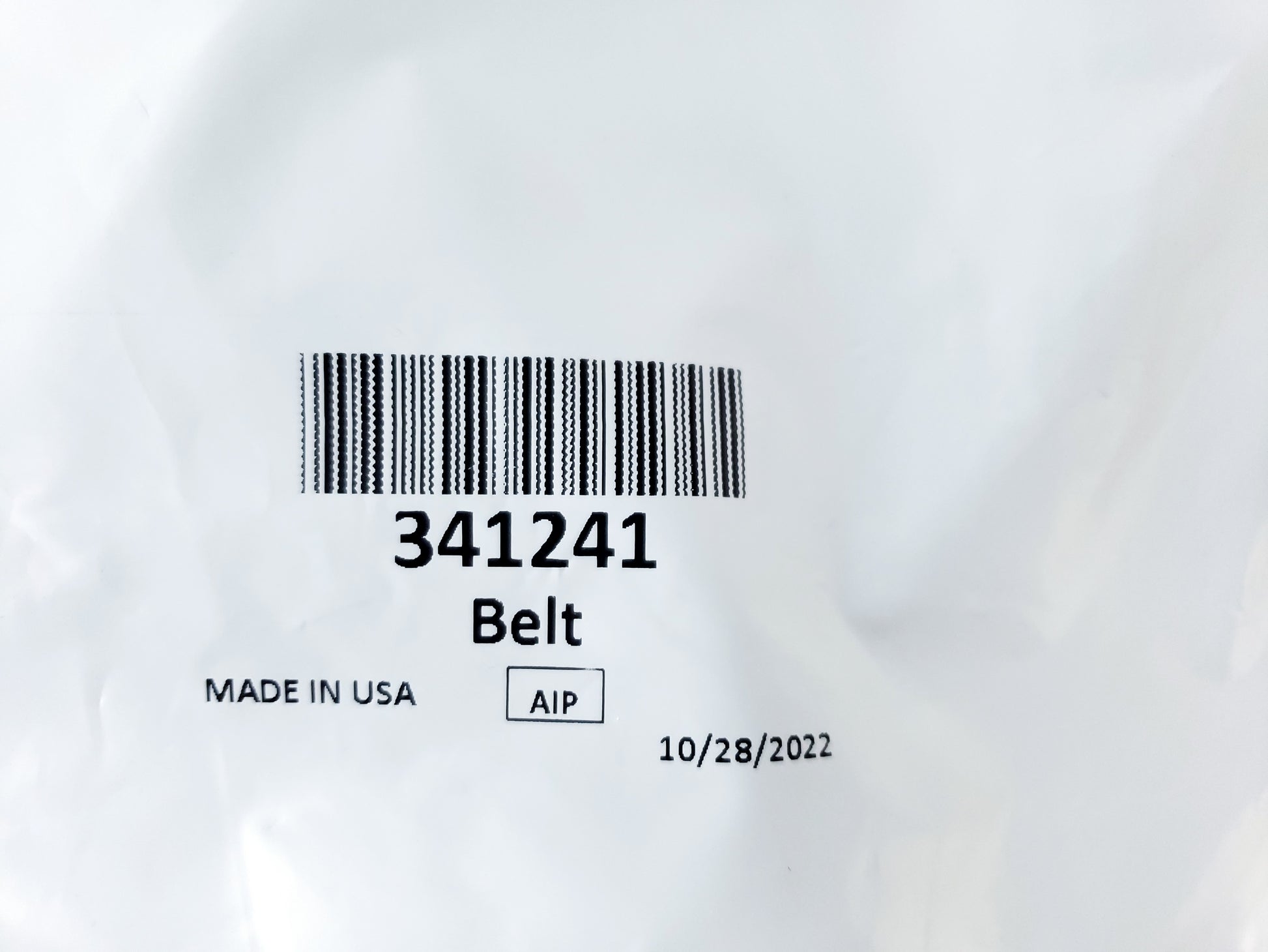Whirlpool Dryer Belt 341241 2 Pack