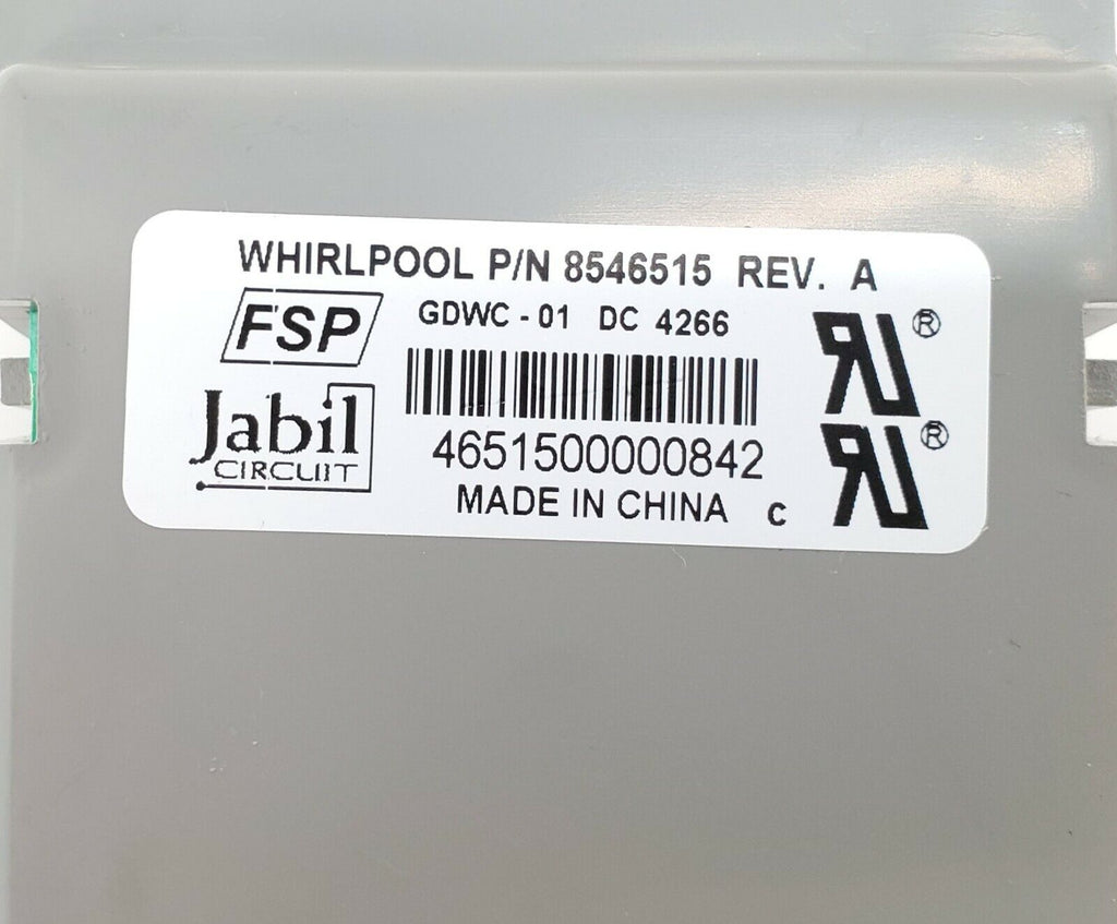 OEM Whirlpool Dishwasher Control 8546514 Same Day Ship Lifetime Warranty