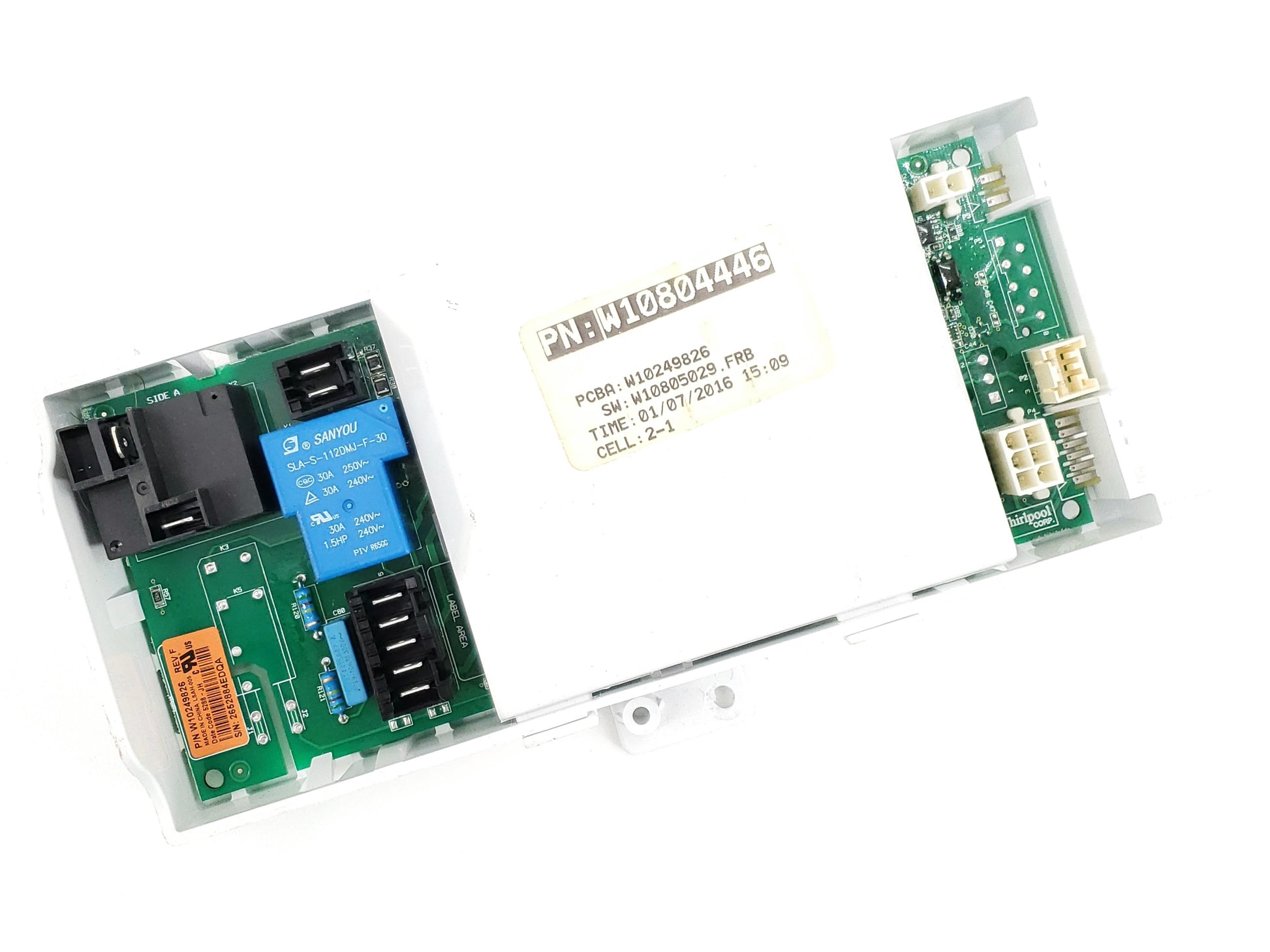 Whirlpool Dryer Control Board W10804446