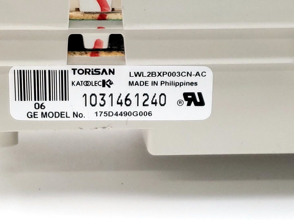 GE Washer Control Board 175D4490G006