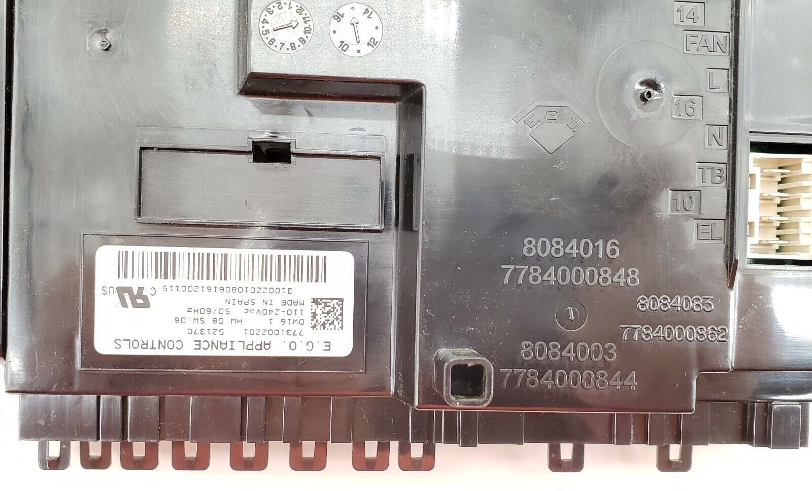 ASKO Dishwasher Control 8084016