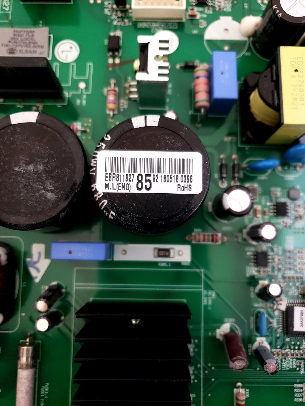 LG Refrigerator Control Board EBR81182785