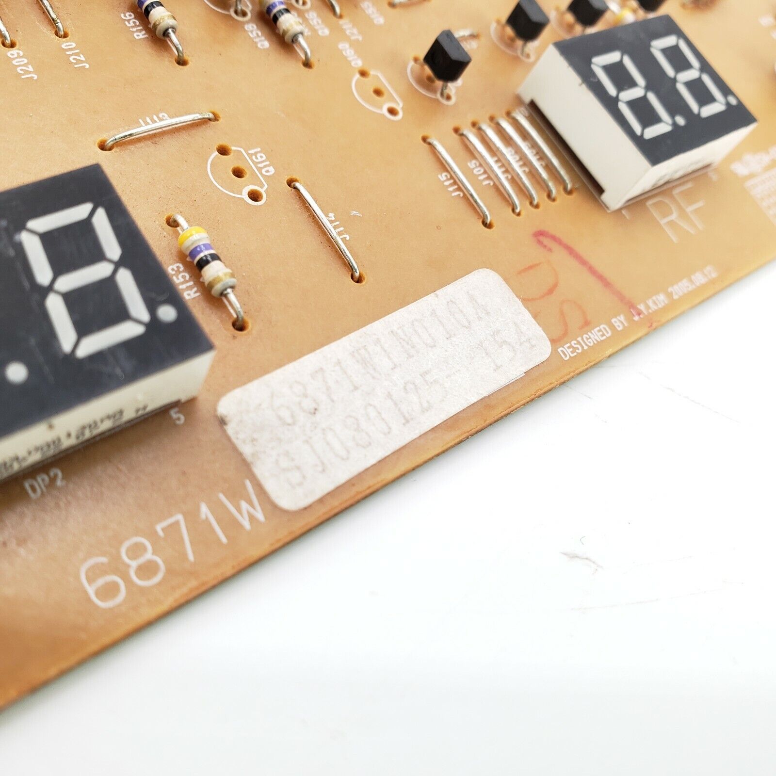 Genuine OEM LG Range Control Board 6871W1N010A Same Day Ship *Lifetime Warranty*