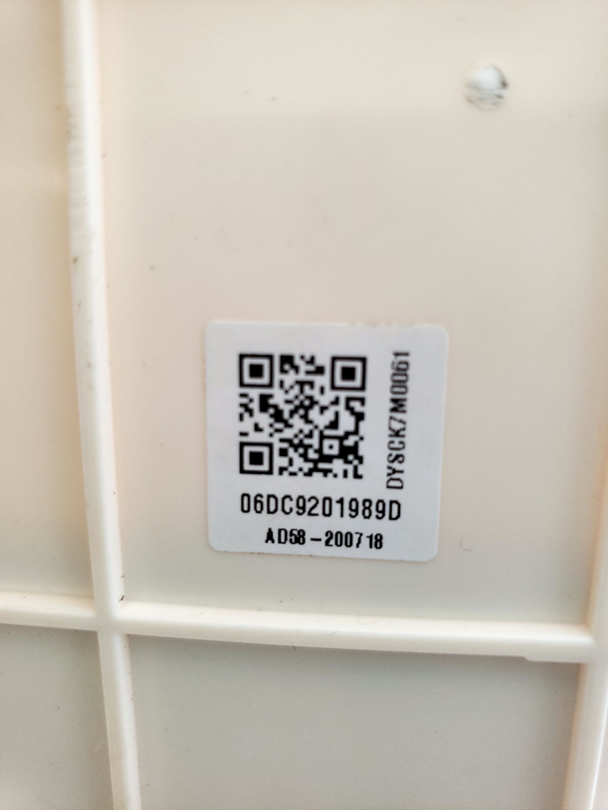 Samsung Washer Control Board DC92-01989D