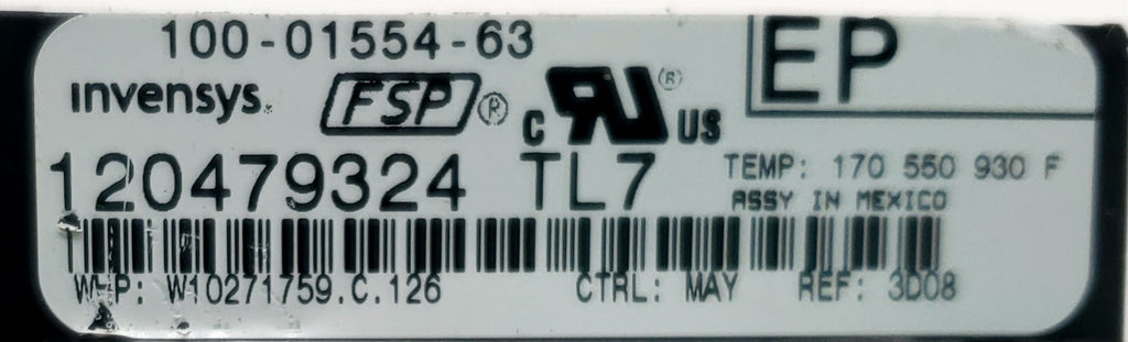 Whirlpool Range Control Board W10271759