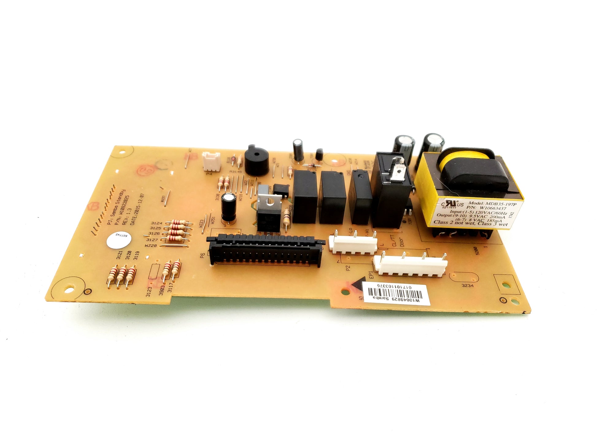 Whirlpool Microwave Control W10849829