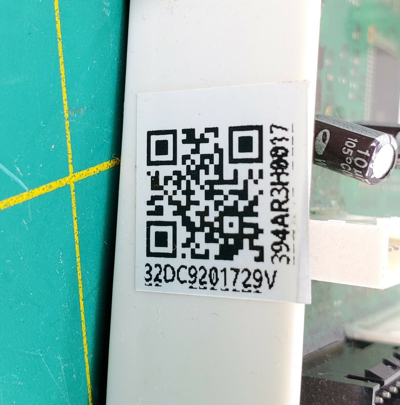 Samsung Dryer Control DC92-01729V