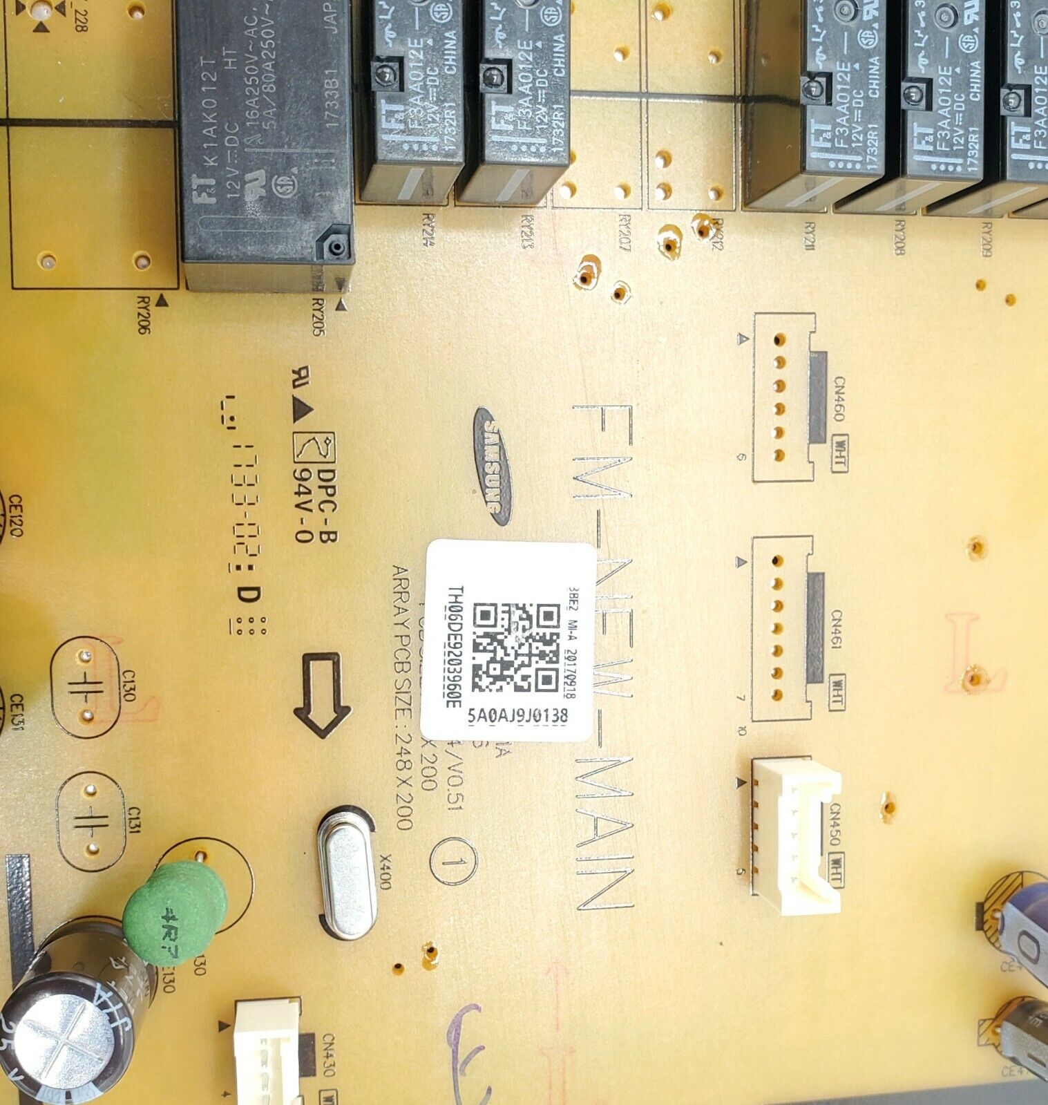 Genuine OEM Samsung Range Control DE92-03960E Same Day Ship Lifetime Warranty