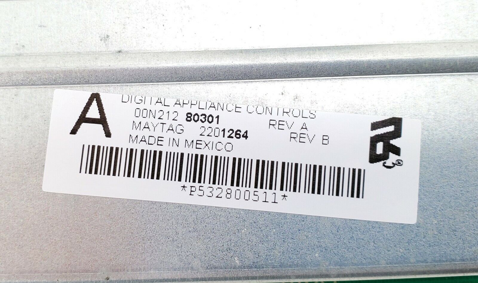 Maytag Washer Control 2201264