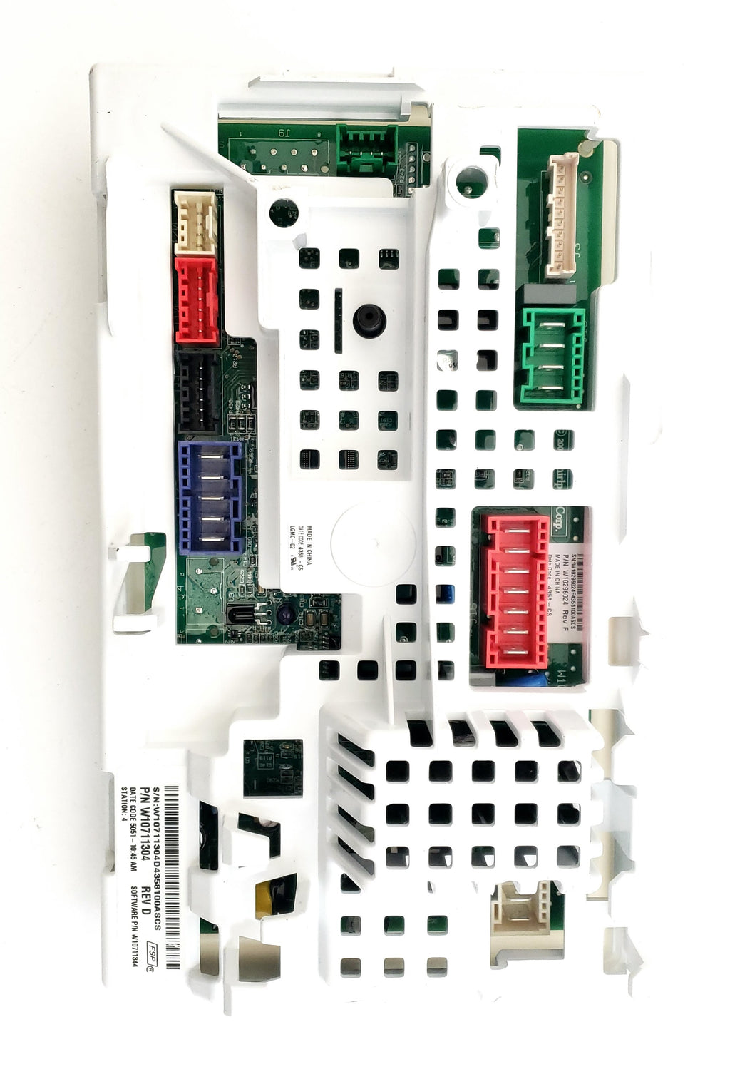 Whirlpool Washer Control Board W10711304