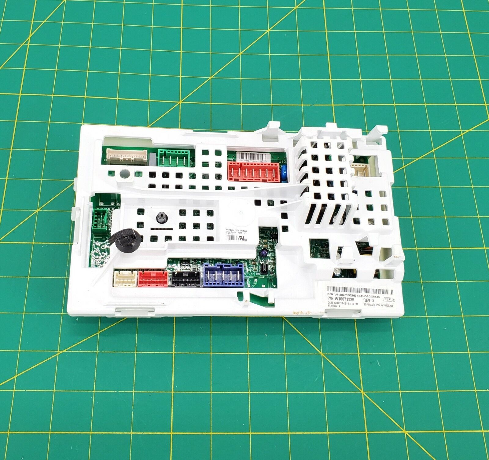 Whirlpool Washer Control  W10671329