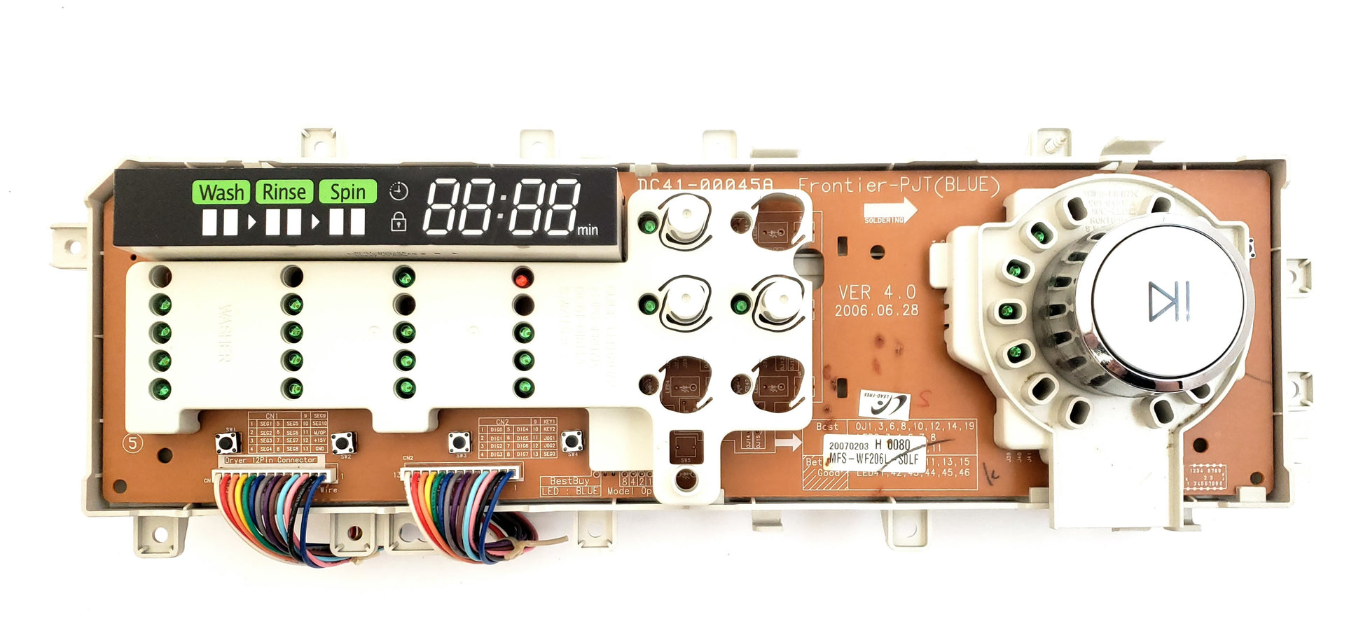 Samsung Washer Control Board MFS-WF206L-S0