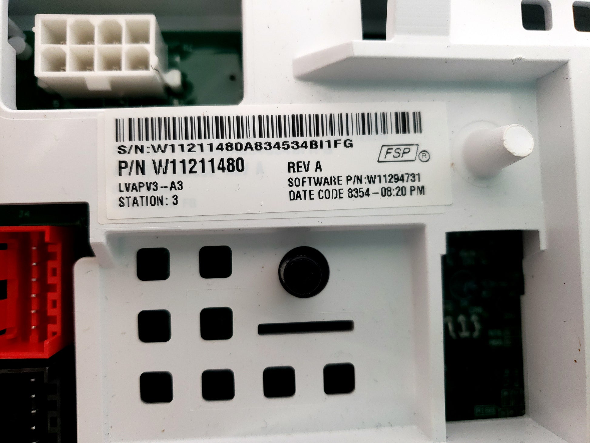 Whirlpool Washer Control Board W11211480