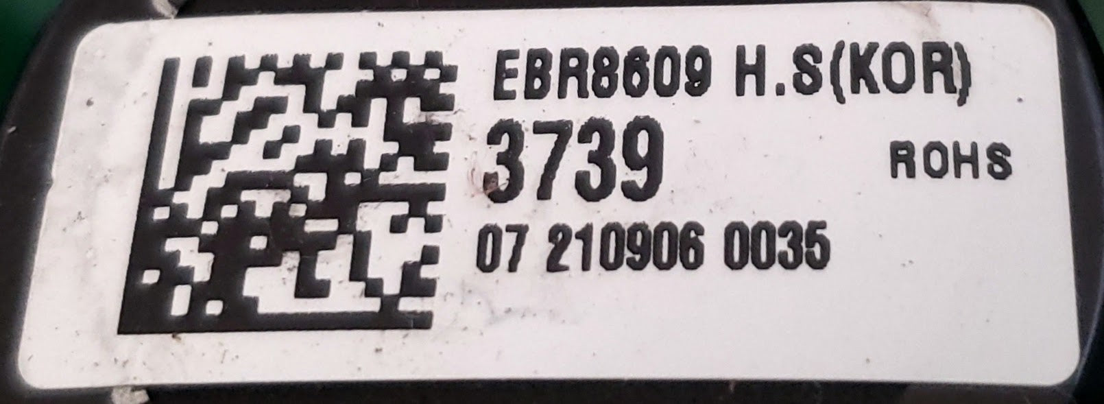 LG Refrigerator Control EBR86093739