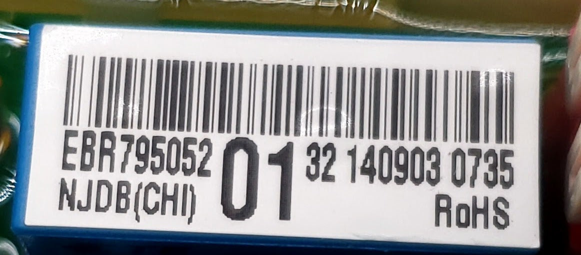 LG Washer Control  EBR79505201
