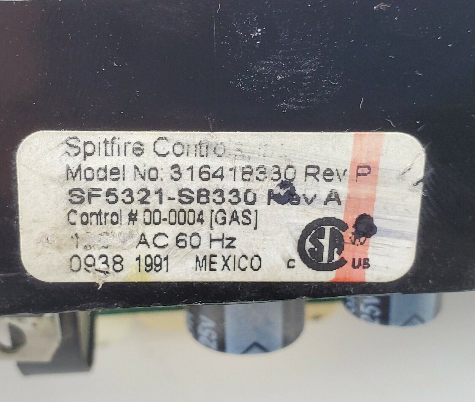 Kenmore Range  Oven Control  316418330