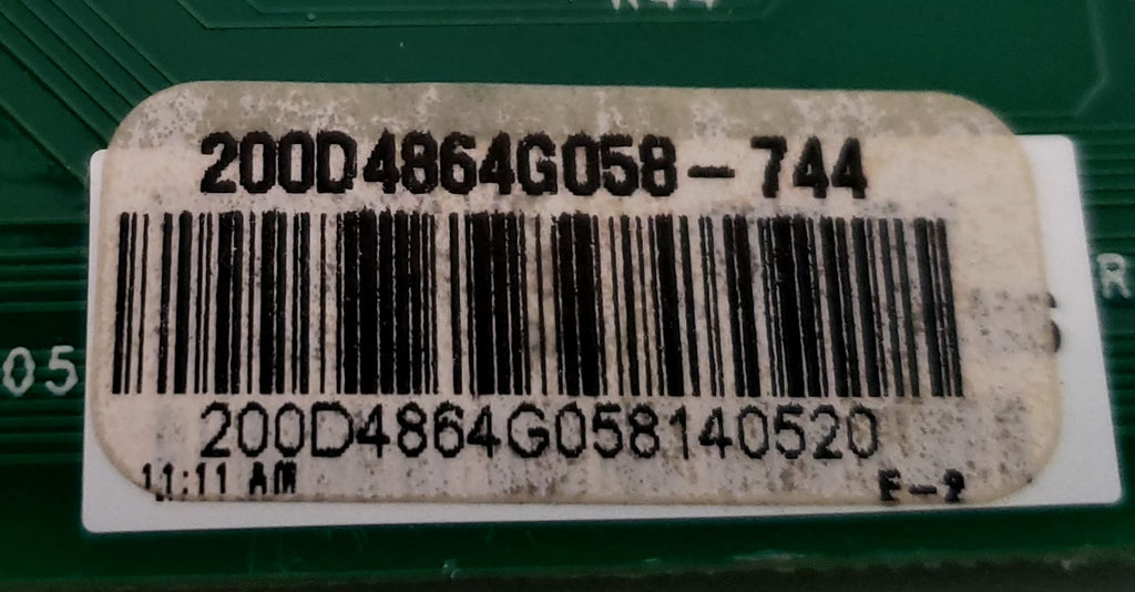 GE Refrigerator Control 200D4864G058