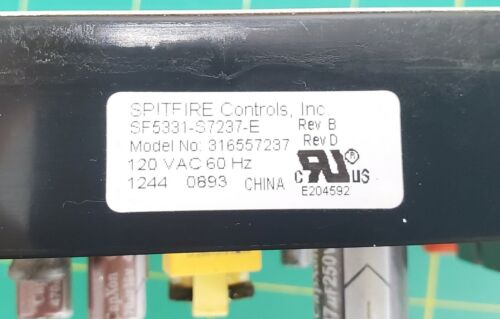 Kenmore Range Oven Control 316557237