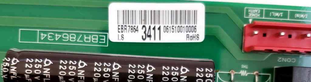 LG Refrigerator Control Board EBR78643411
