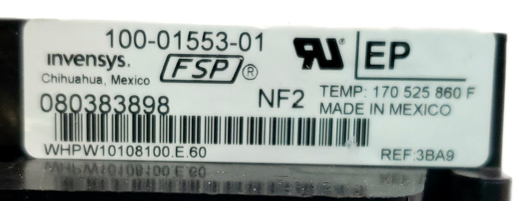 Whirlpool Range Control W10108100