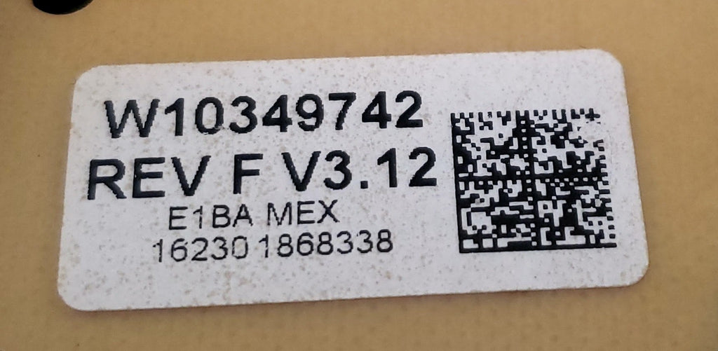 Whirlpool Range Control W10349742